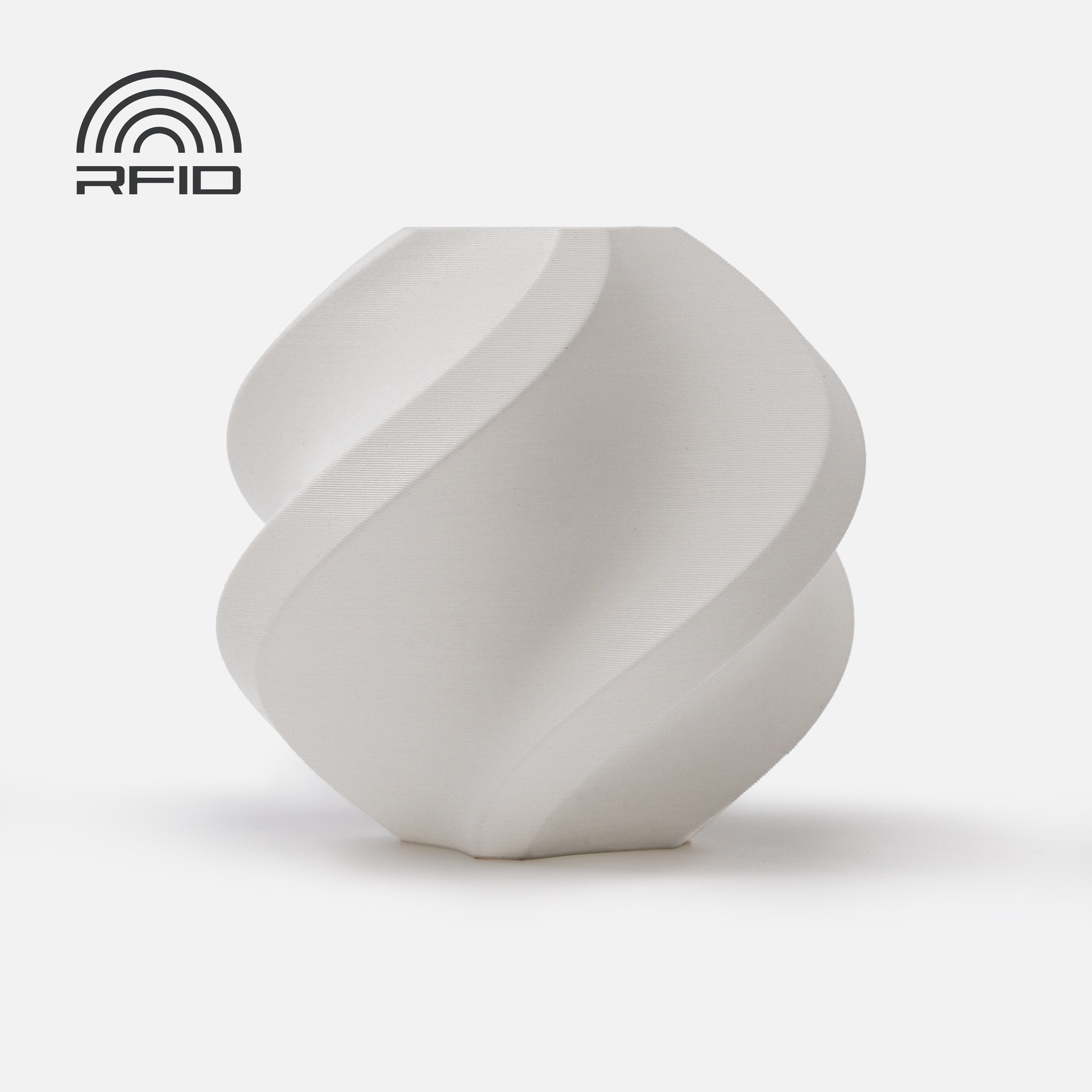 HTV PONT プレス　bamboo PLA- пластик Matte Bambu Lab Filament Ivory White з RFID чіпом для